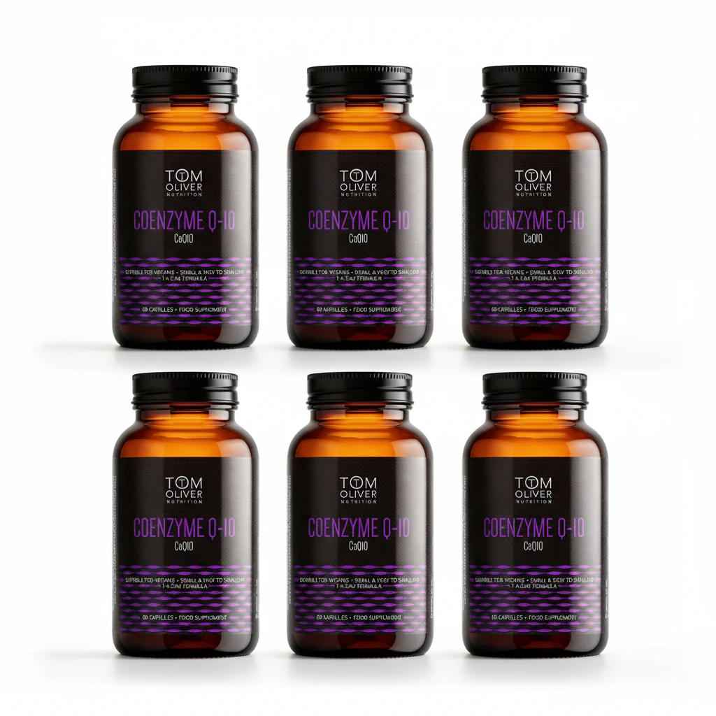 Tom Oliver Nutrition Coenzyme Q-10 100mg - 60 capsules - Image 3