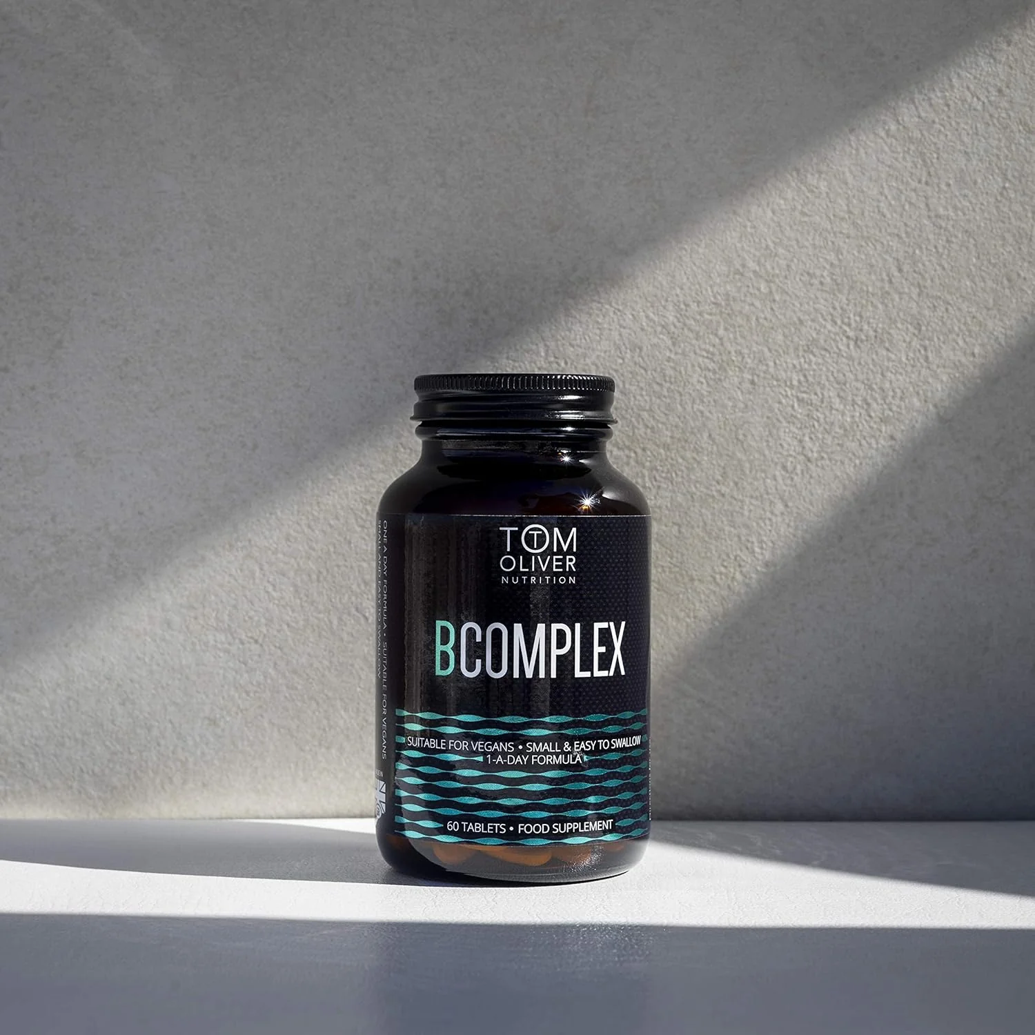 Tom Oliver Nutrition Vitamin B Complex for Energy, Nervous & Hormone Support  - 60 Count - Image 6