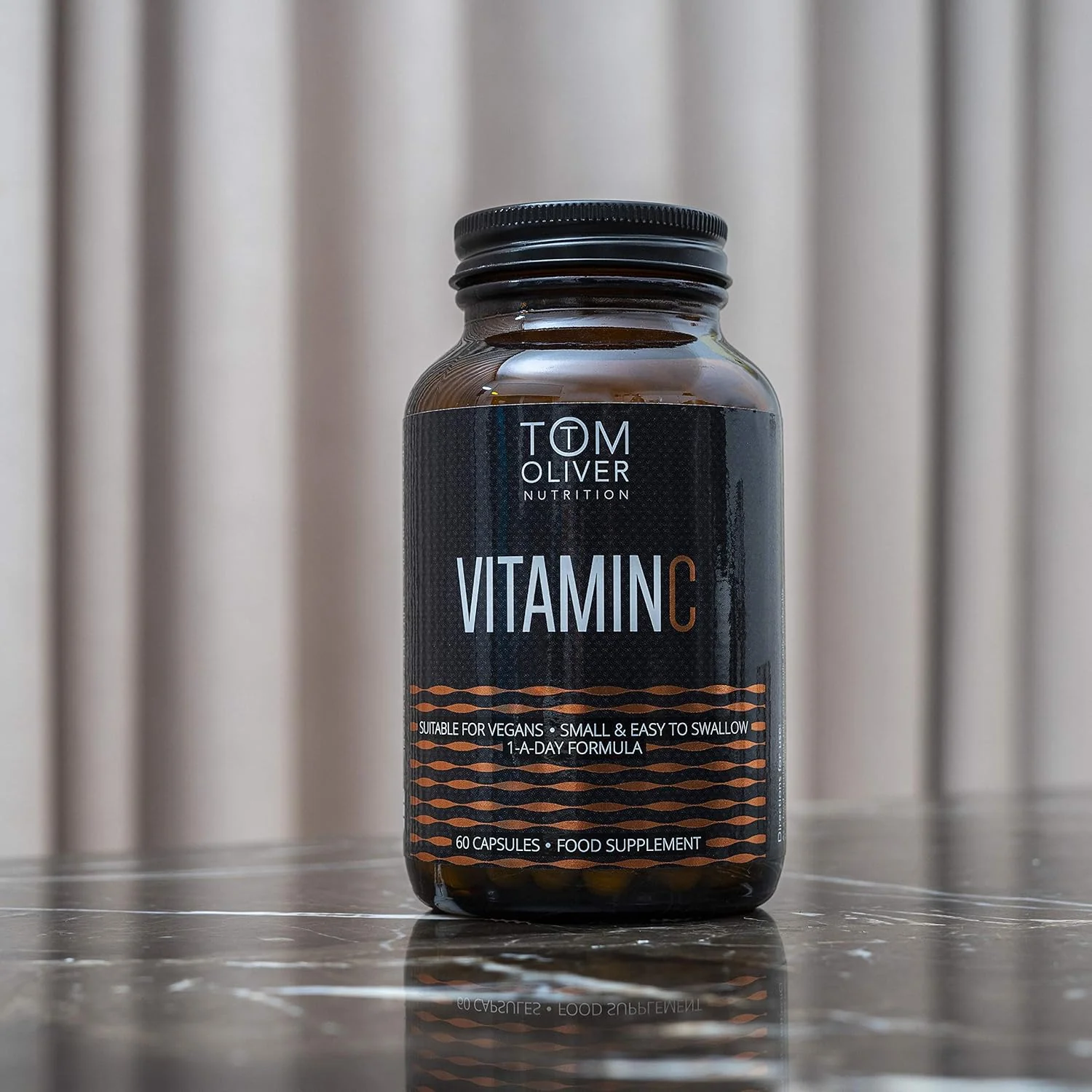 Tom Oliver Nutrition Vitamin C 1000mg (60 Capsules) - Image 4