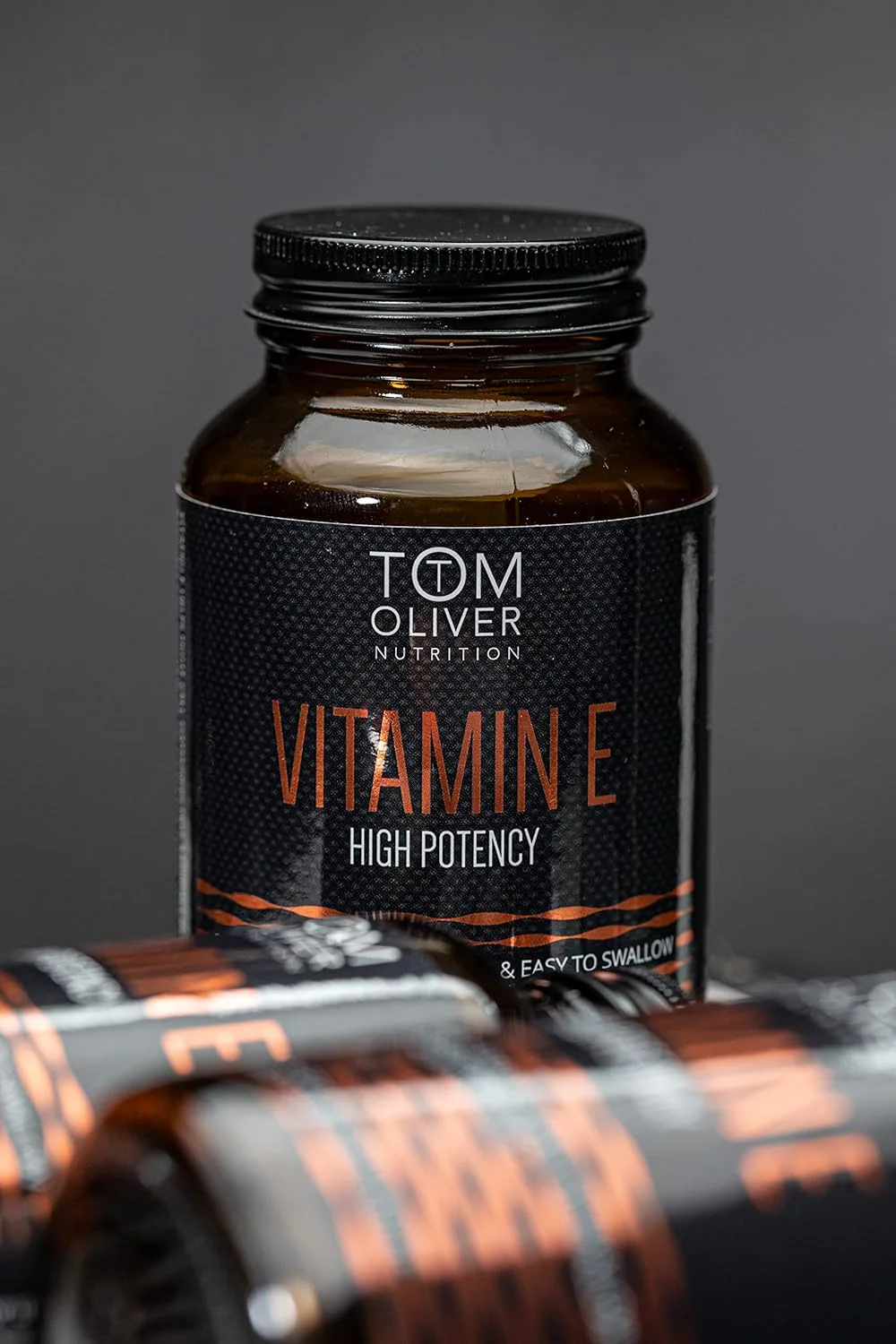 Tom Oliver Nutrition Vitamin E High Potency (60 Softgels) - Image 3
