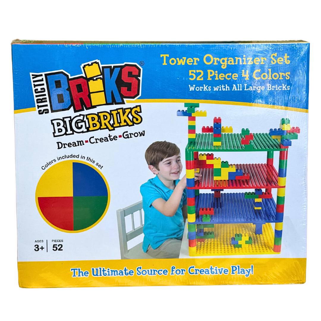 Strictly Briks Tower Organiser 52 Piece Set