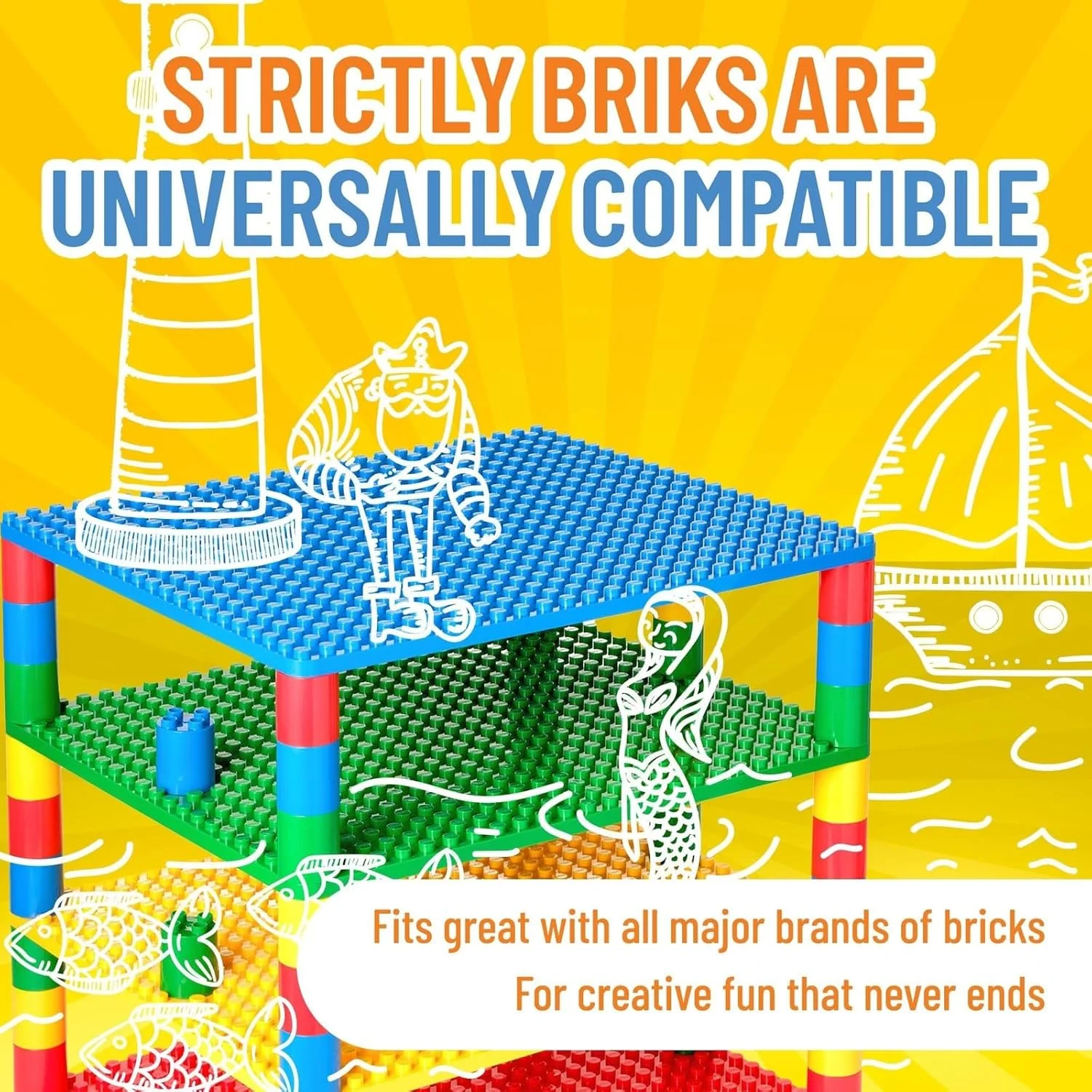 Strictly Briks Tower Organiser 52 Piece Set - Image 6