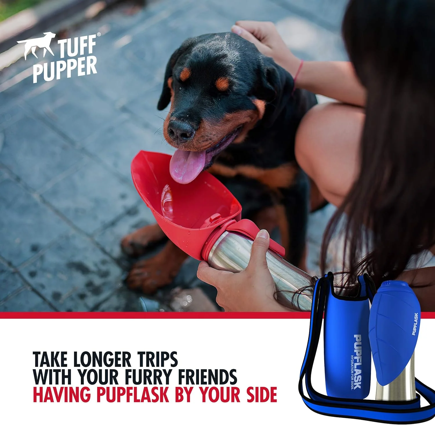 Tuff Pupper PupFlask 27oz Sling - Image 2