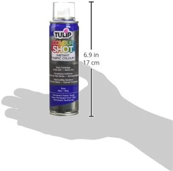 Tulip 34300 Fabric Colour Paint - Blue - Image 3
