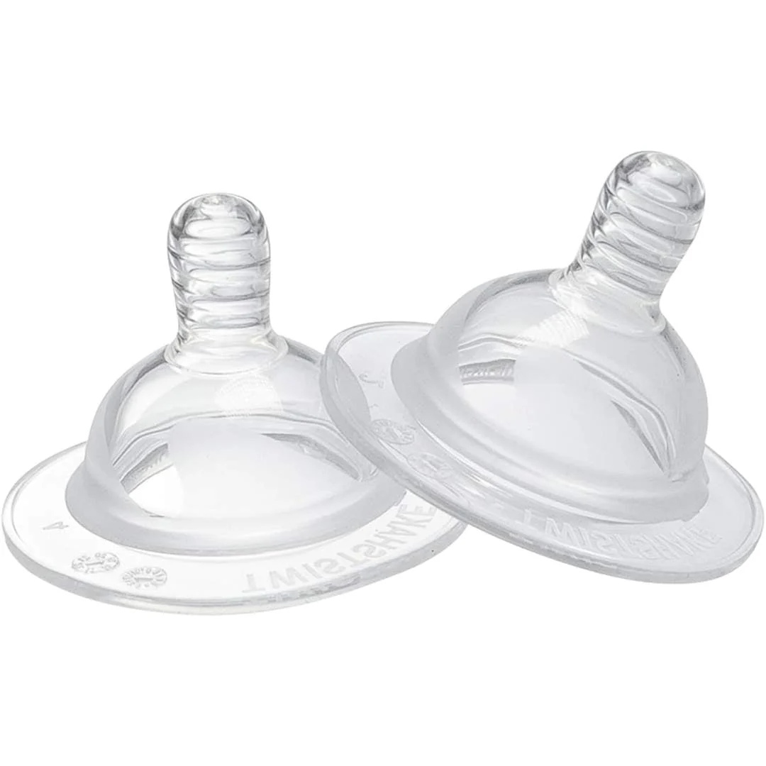 Twistshake Baby Anti-Colic Teats - Set of 2 (4 Months+)