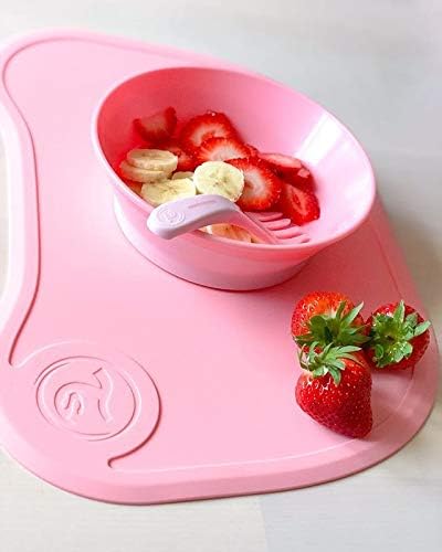 Twistshake Baby Bowl with Airtight Lid - Pink (6+M) - Image 3