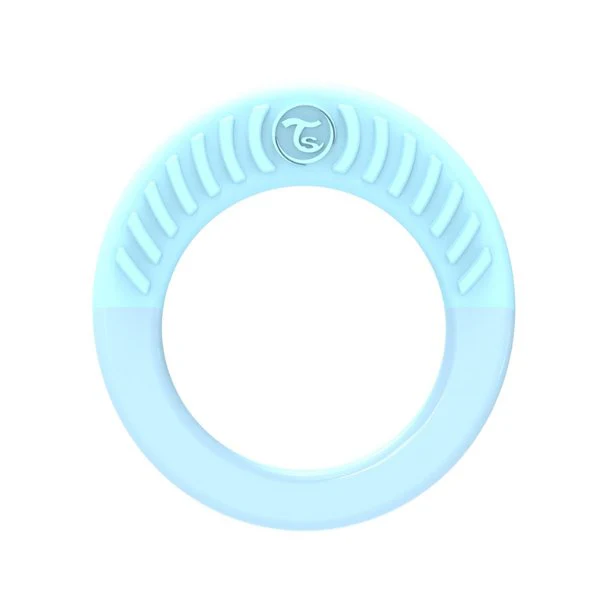 Twistshake Baby Infant Teether Teething Ring 1+ Months - Blue