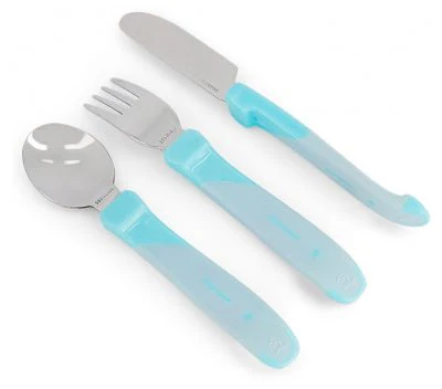Twistshake Cutlery Leanring Set - 12M+ (Blue) - Image 2