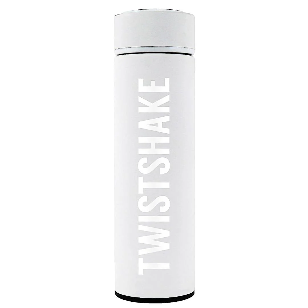 Twistshake Hot or Cold Insulated Flask - 420ml (White)