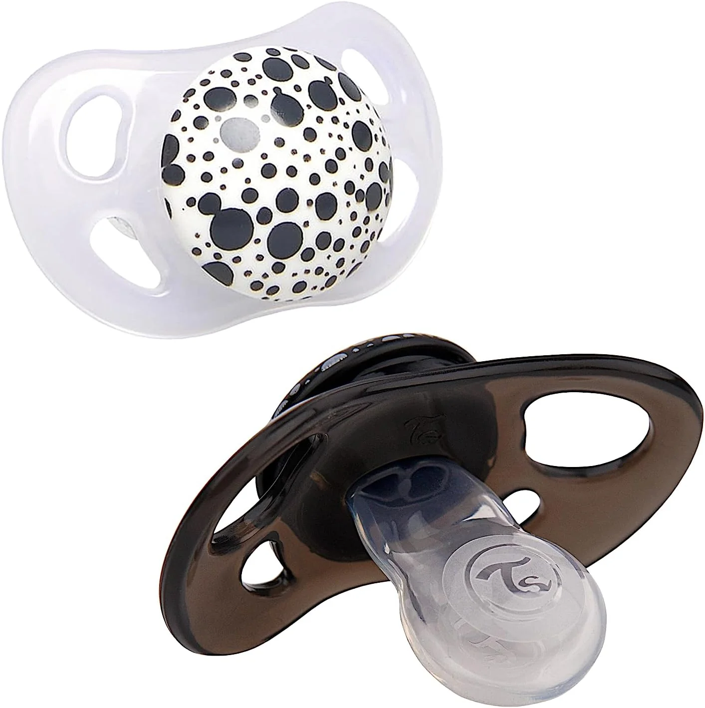Twistshake Pacifier - Black/White (2 Pack) 6M+ - Image 4