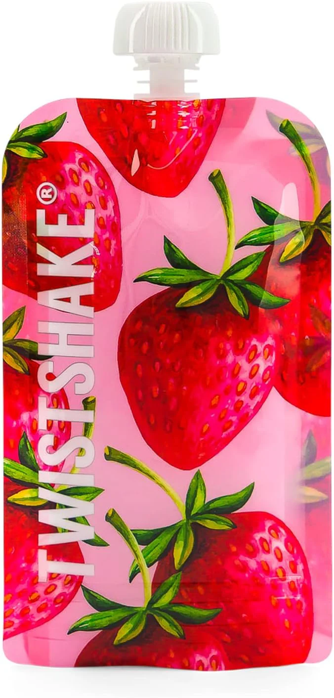 Twistshake Reusable Baby Food Pouches 220ml – 5 Pack - Image 3