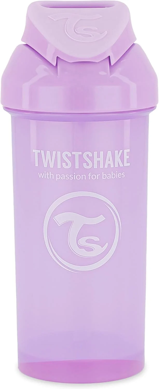 Twistshake Straw Cup Leak Proof Baby Bottle - 360ml - Image 4