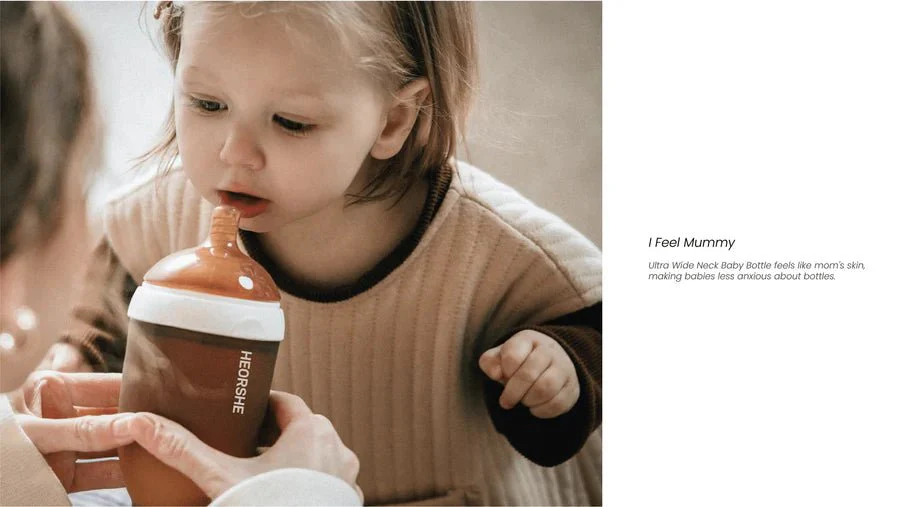 Ultra Wide Neck Baby Bottle 5oz / 160ml (S-Flow) - Image 4