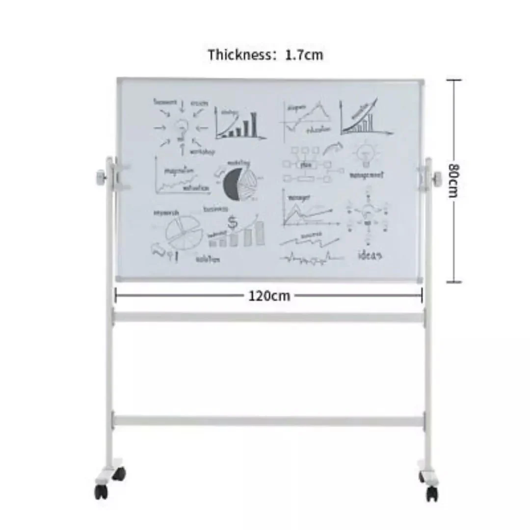 Universal Mobile Whiteboard Stand - Adjustable up to 120cm wide - Easy Assembly - Image 4
