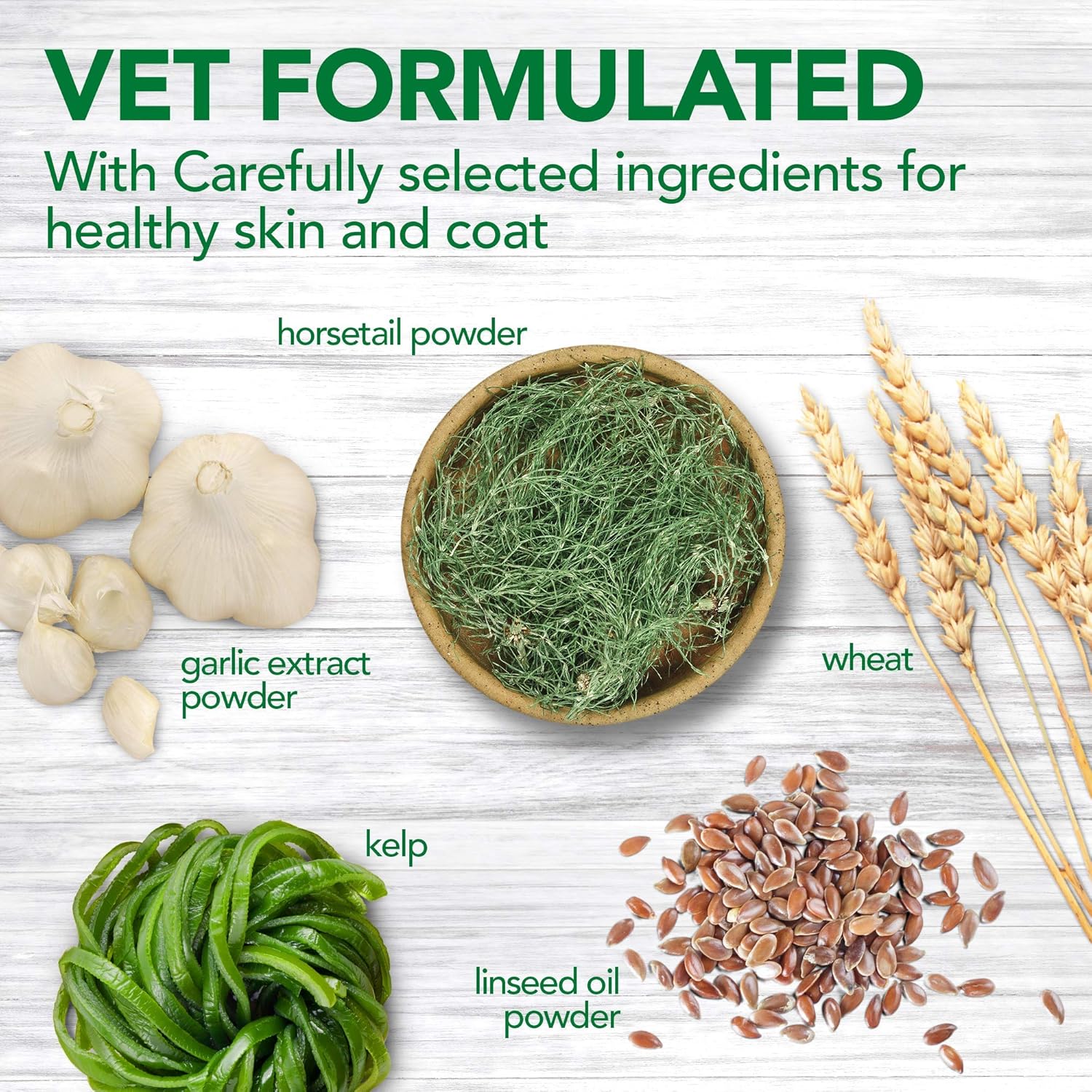Vet's Best Plant-Based Skin & Coat Supplement For Dogs - 60 Tablets - Image 4