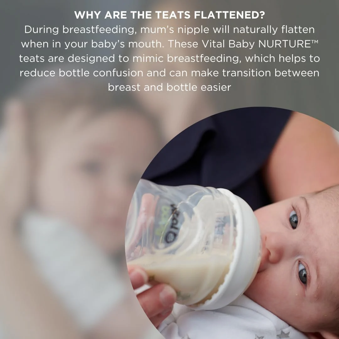 Vital Baby Breast Like Feeding Bottle - Image 4