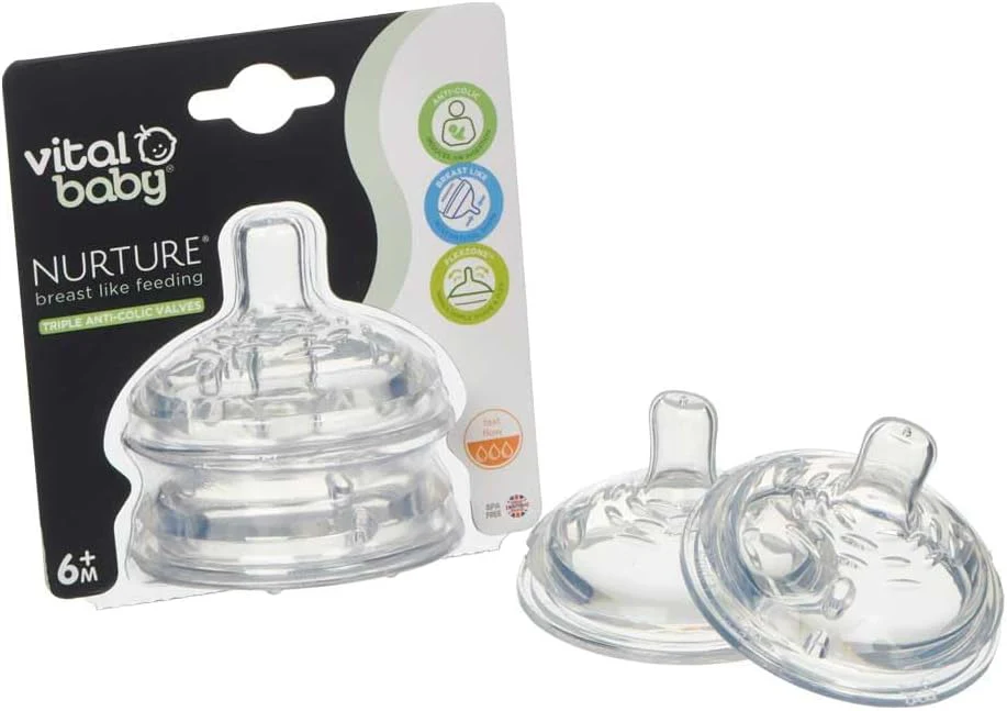 Vital Baby Breast Like Feeding Teat - 4 Pack - Image 3