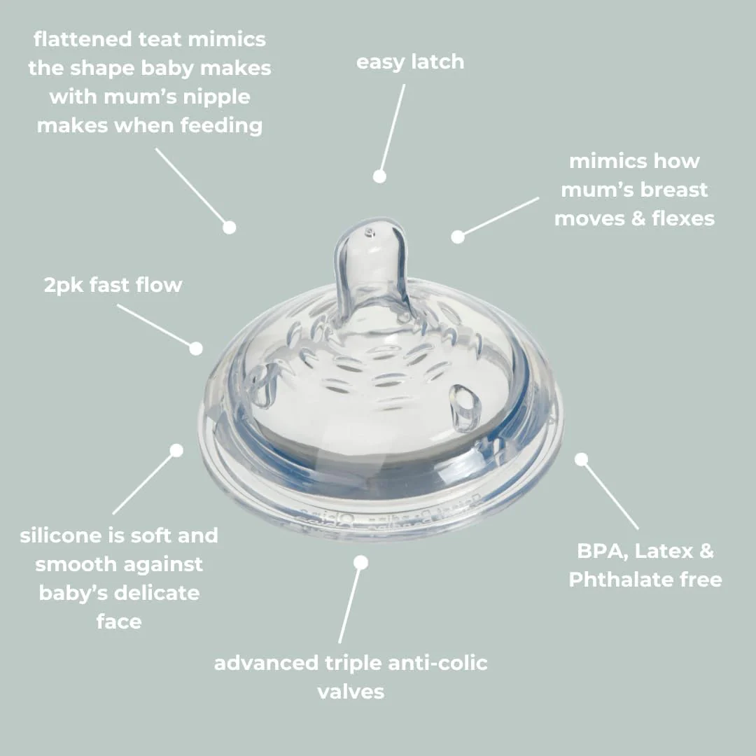 Vital Baby Breast Like Feeding Teat - 4 Pack - Image 4