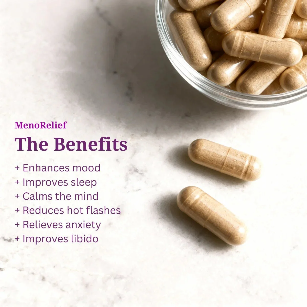 VitaXcel Meno Relief Female Vitality Booster - 360 Capsules - Image 7