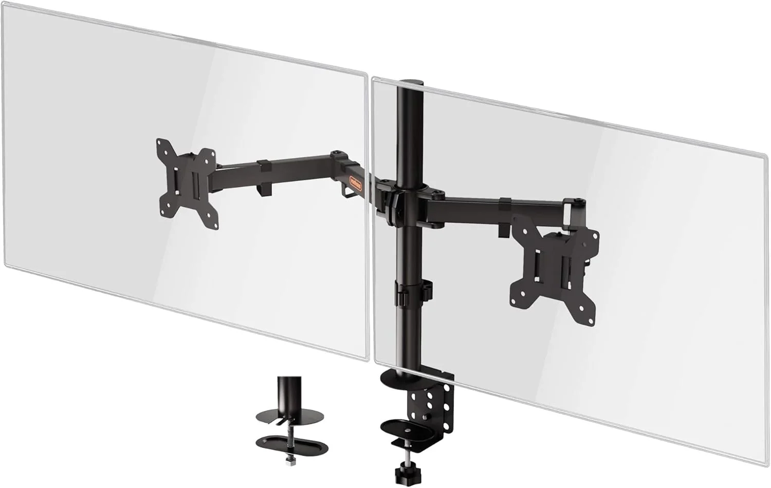 VonHaus Dual Monitor Stand for 13-27" Screens - Image 2