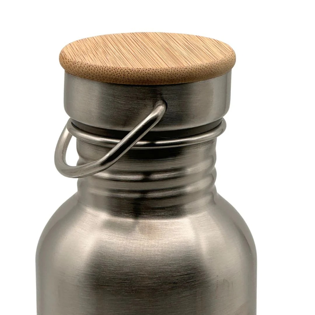 WakeCup Reusable Stainless Steel Water Bottle 300ml - Image 2