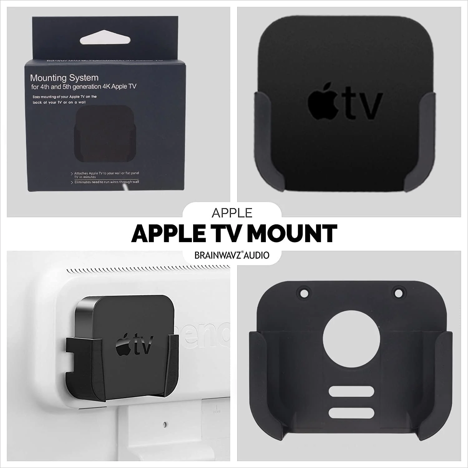 Wall or TV Mount for Apple TV 4th Gen - Image 5