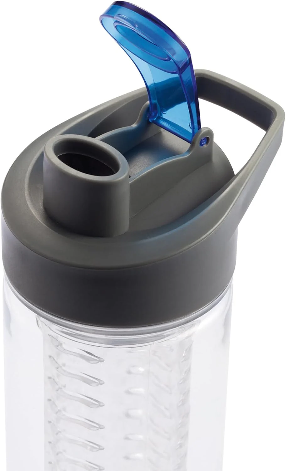 Water Bottle with Infuser (Blue Top) - Image 2