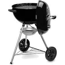 Weber Original Kettle Charcoal Grill Barbecue, 47cm | E-4710 BBQ Grill with Lid Cover, Thermometer, Stand & Wheels - Image 2