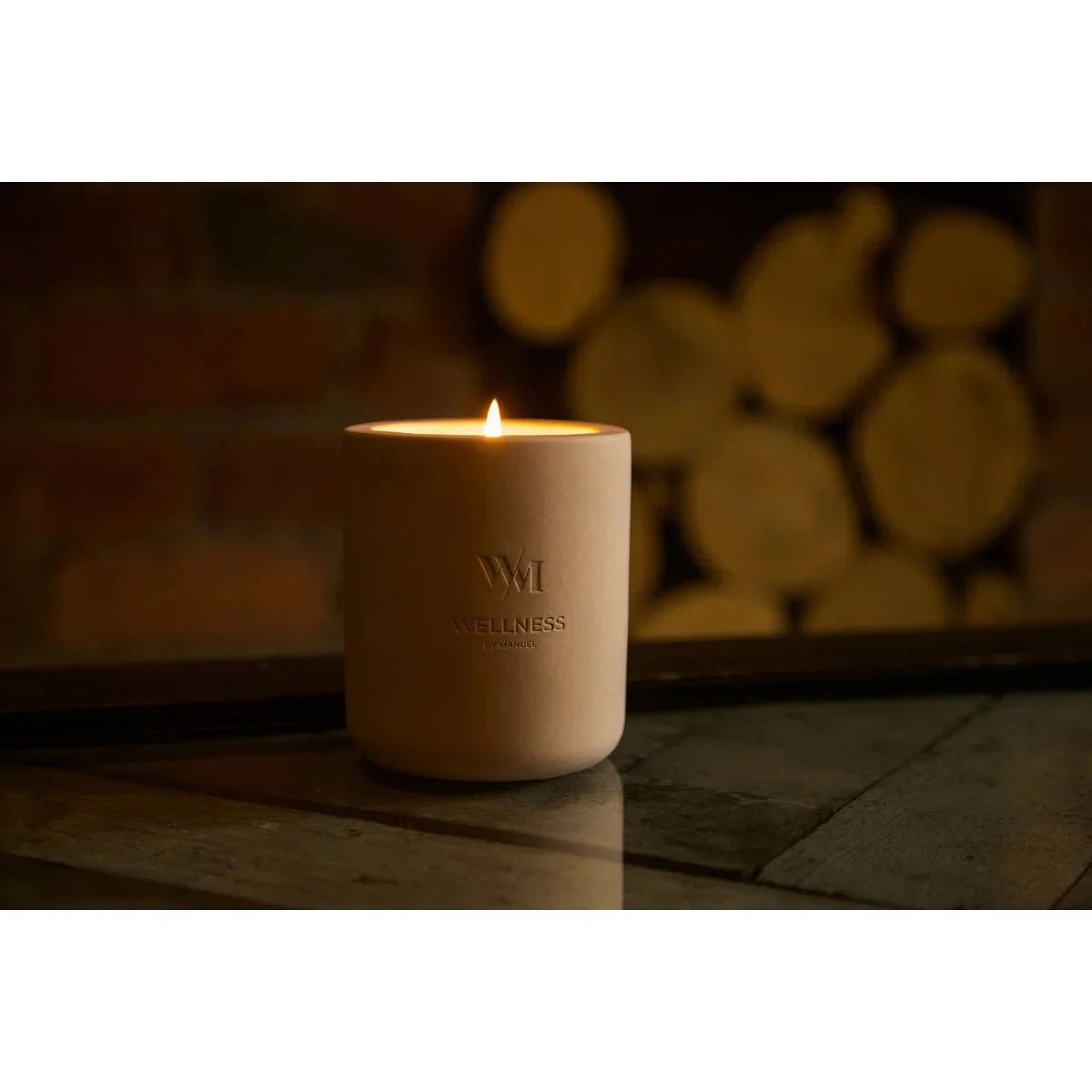 Wellness By Manuel REFRESH Scented Designer Candle - Eucalyptus & Peppermint (3 Pack) - Image 3