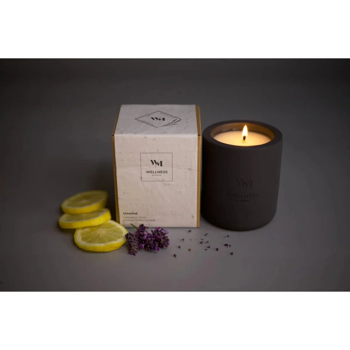 Wellness By Manuel Refresh & Unwind Candle Duo - Image 3
