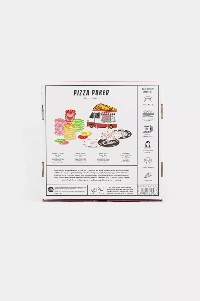 Wild and Wolf Yes Studio Pizza Poker - Image 4
