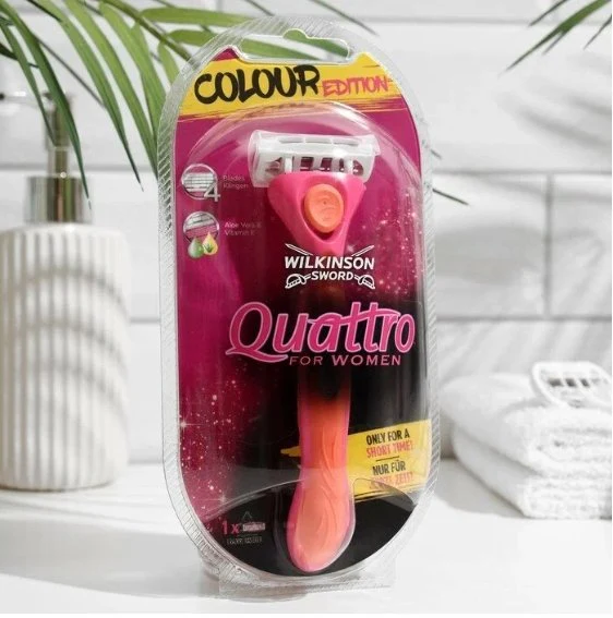 Wilkinson Sword Quattro For Women Colour Edition - Image 2