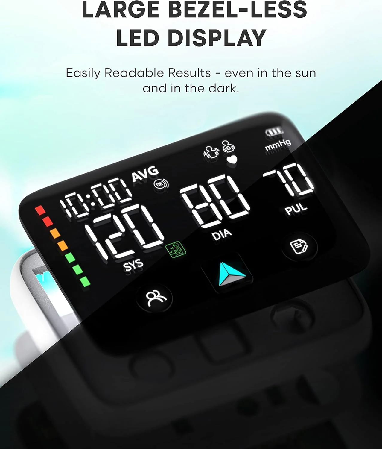 Rechargeable Wrist Blood Pressure Machine - Image 3