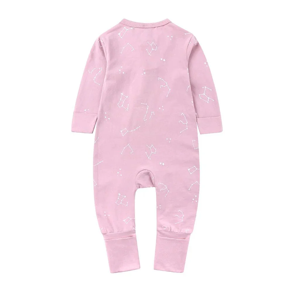 Written In The Stars Zip Baby Sleepsuit (Various Sizes) - Image 4