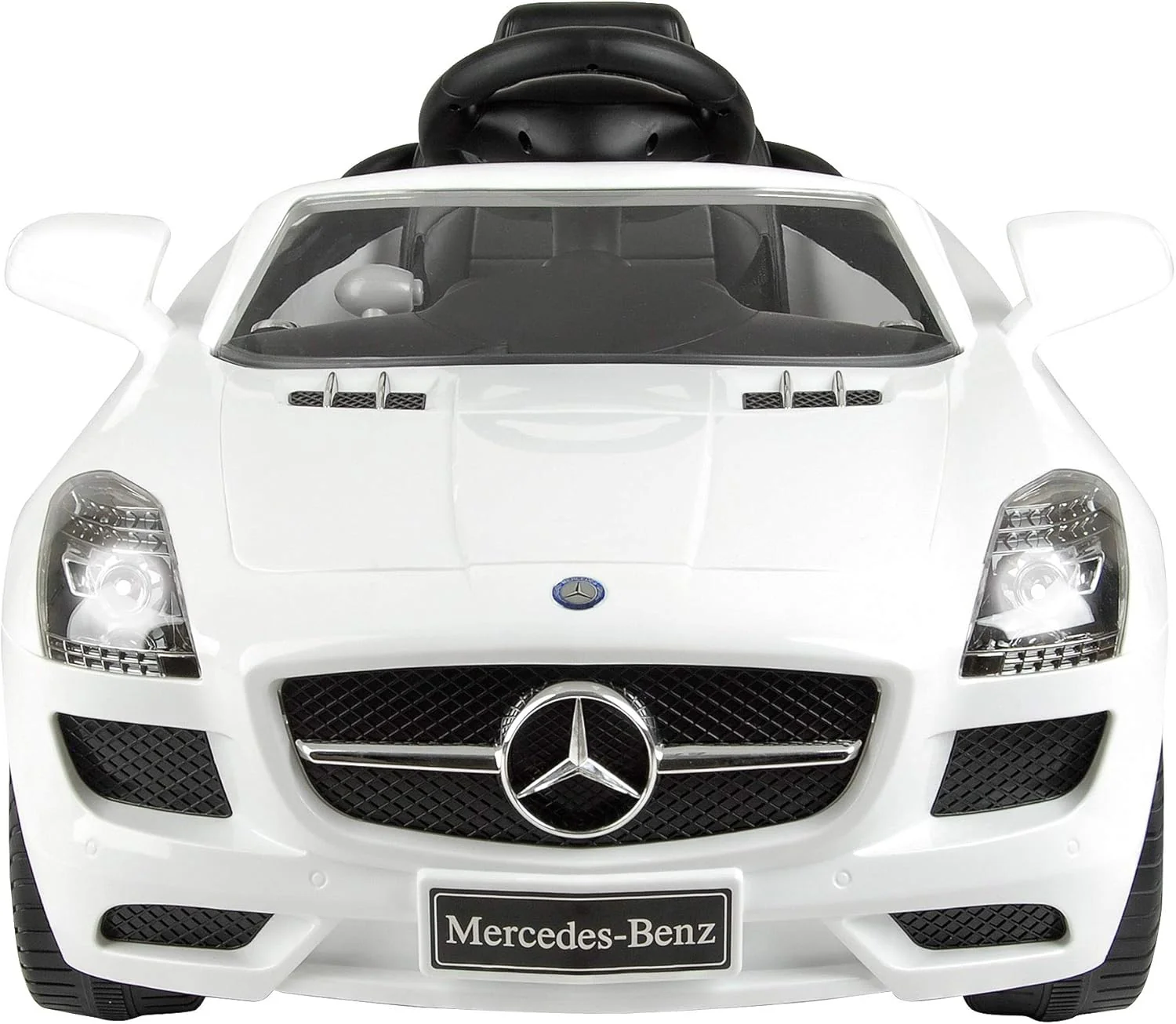 Xootz, Mercedes-Benz White SLS Official Licensed Kids Electric Ride On Car - Image 3