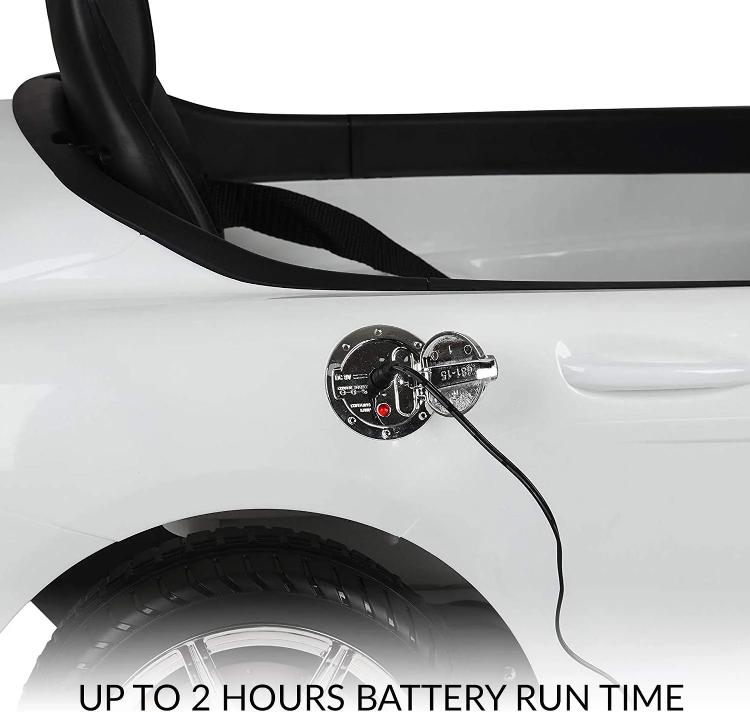 Xootz, Mercedes-Benz White SLS Official Licensed Kids Electric Ride On Car - Image 5