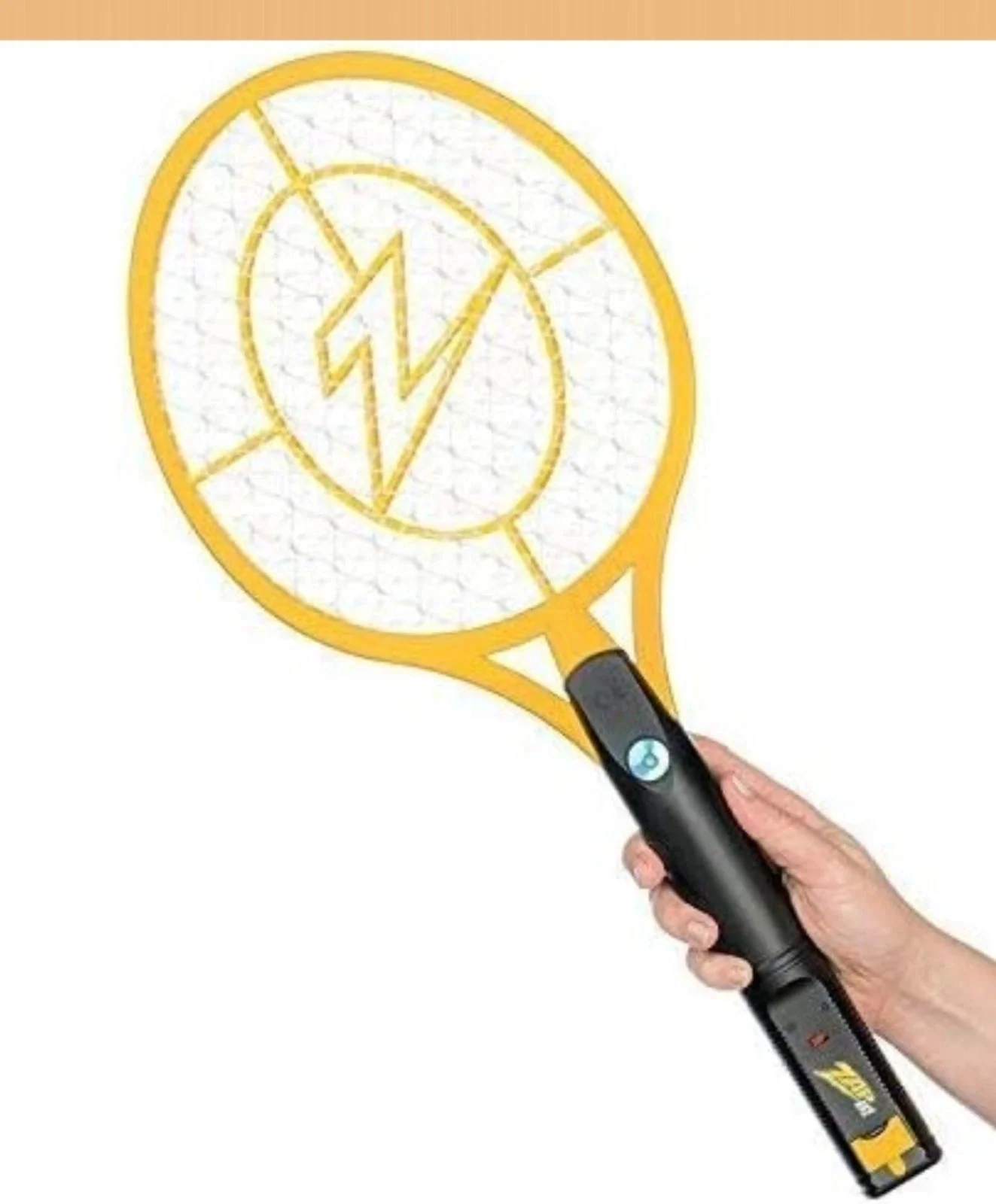 Zap It! Electric Fly Swatter Rechargeable Fly Zapper - Medium - Image 4