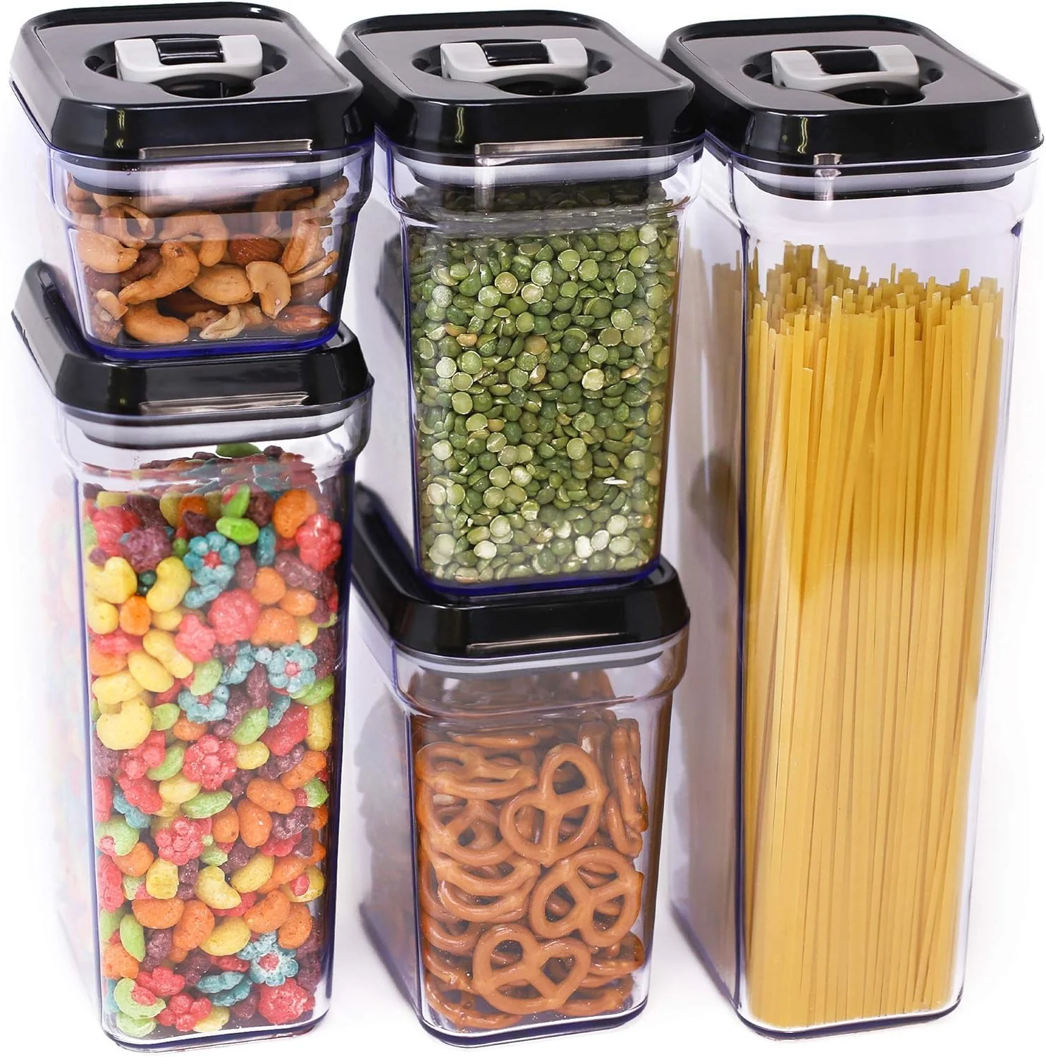 Zeppoli Airtight Food Storage Containers - 5 Piece Set - Image 8
