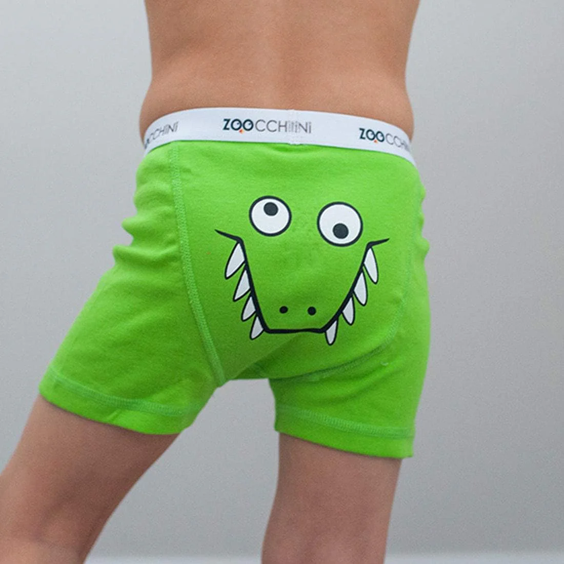 Zoocchini Crazy Critters Organic Boxers - 2-3YRS (3 Pack) - Image 2