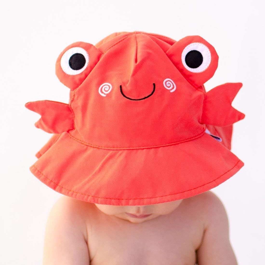 ZOOCCHINI Swim Nappy & Sun Hat Crab (12-24M) - Image 3