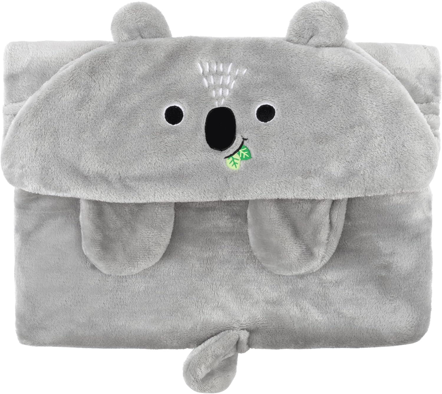 Zoocchini Toddler/Kids Animal Hooded Blanket - Kai the Koala - Image 5